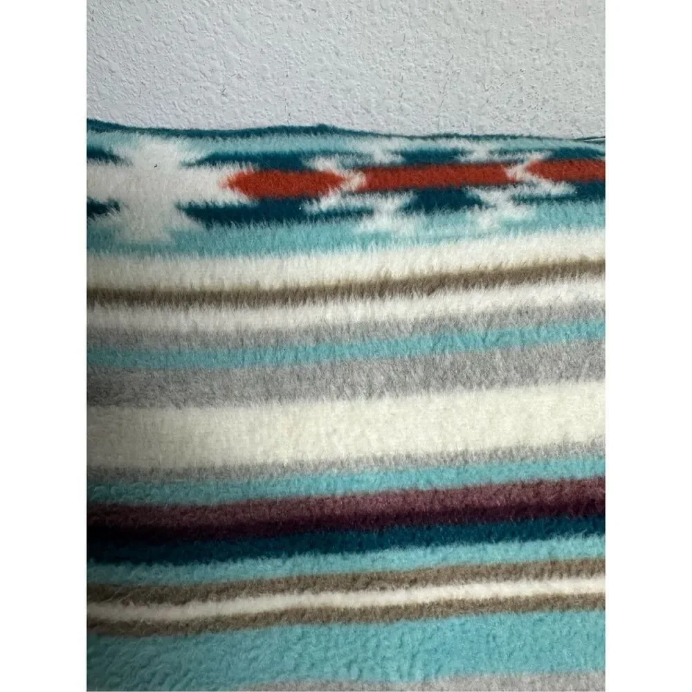 Rare NWT The Alpine Chalet Southwestern Aztec Soft Plush Pillow 22”x12” Feather